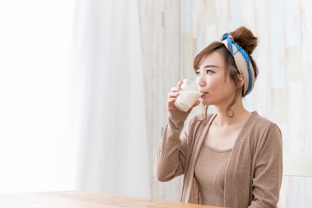 甘酒の伝統的な飲み方